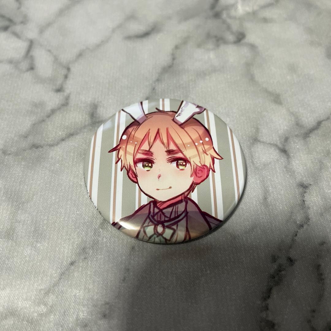 ヘタリア　缶バッジ　つのたりあ