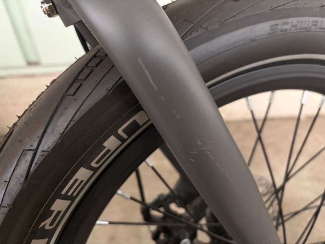 m*m様 MATE GO+ 電動アシスト自転車 20インチ スリックタイヤ化 走