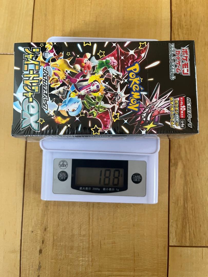 ポケモンカード 5Box シュリンク付き シャイニートレジャーex 新品未開封