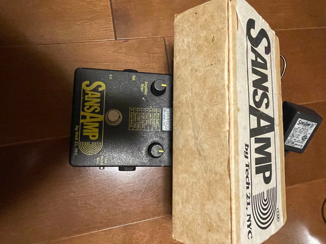 初期型　Tech 21 SansAmp ギターエフェクター