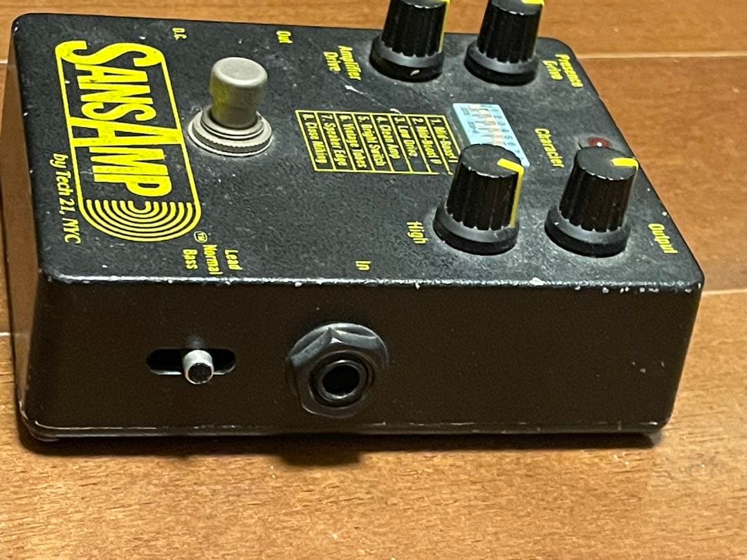 初期型　Tech 21 SansAmp ギターエフェクター