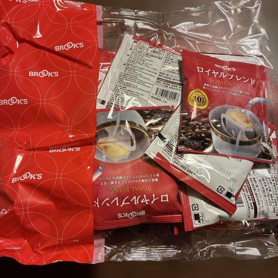 BROOK'S ドリップコーヒー 12袋✖️7種類★おまけ3袋★全87袋