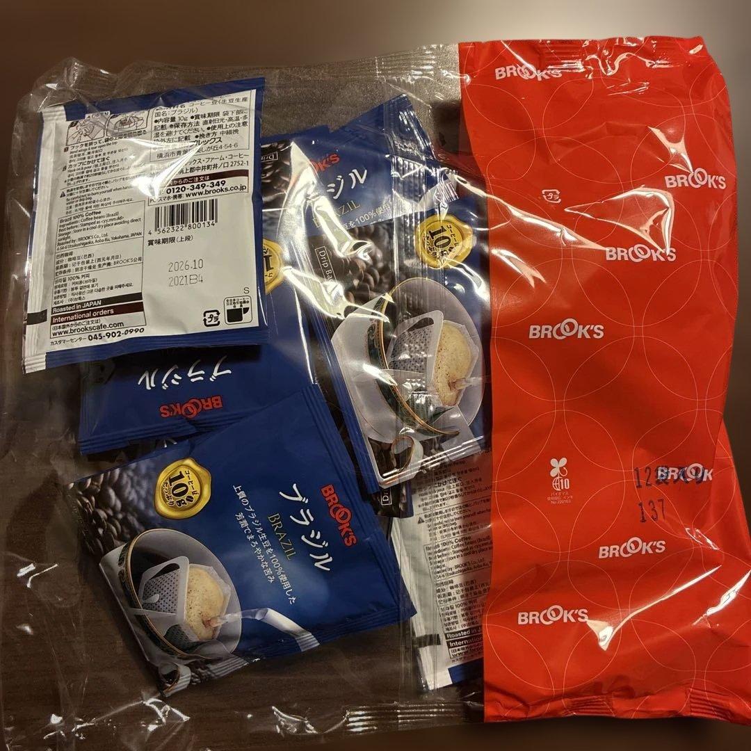 BROOK'S ドリップコーヒー 12袋✖️7種類★おまけ3袋★全87袋