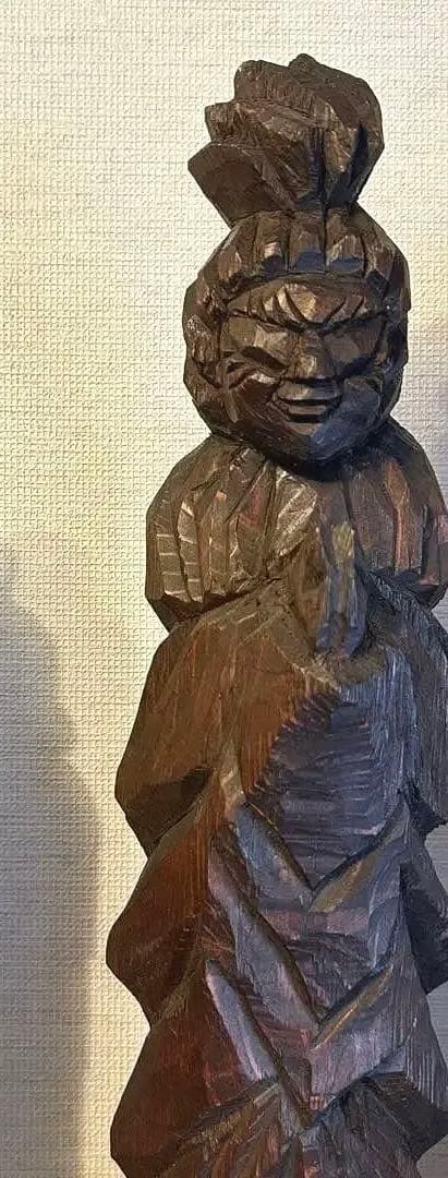 木彫 円空仏 仏教美術 置物 仏像 一刀彫 密教観音蔵