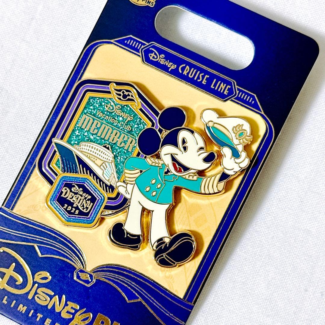 ディズニークルーズ Destiny DVC 限定ピン 2025 デスティニー