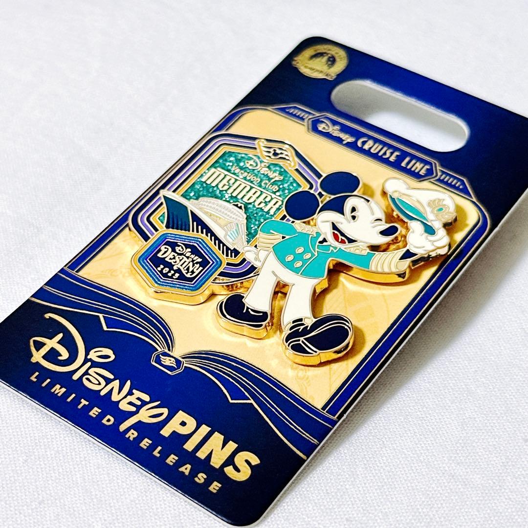 ディズニークルーズ Destiny DVC 限定ピン 2025 デスティニー