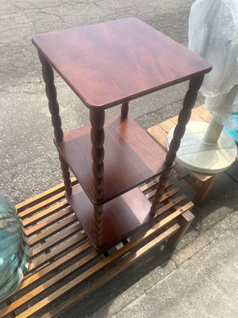 昭和レトロ　ナジコ3段ラック