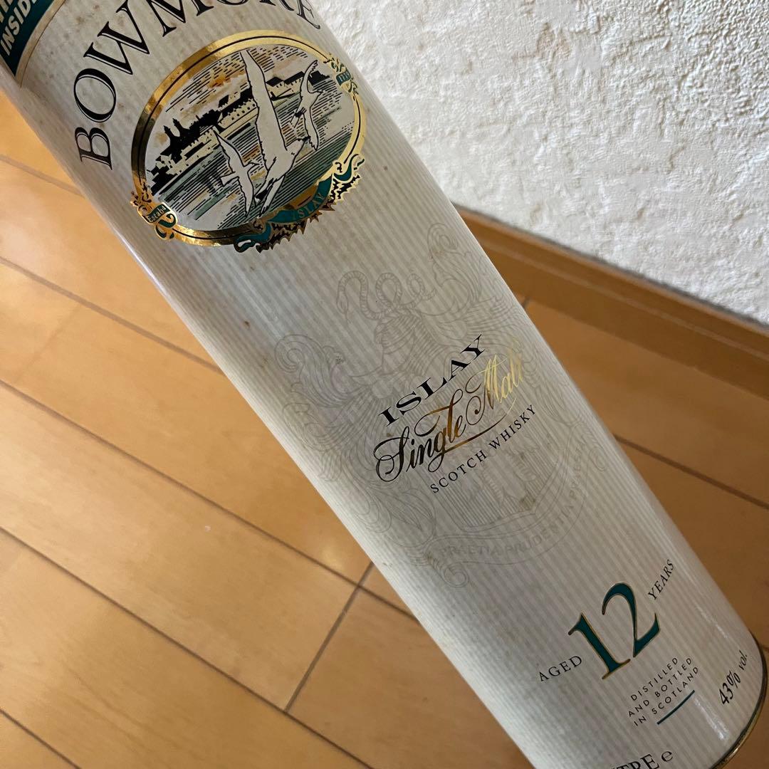 【新品】BOWMORE ISLAY 12年 1000ml 箱・グラス付 古酒