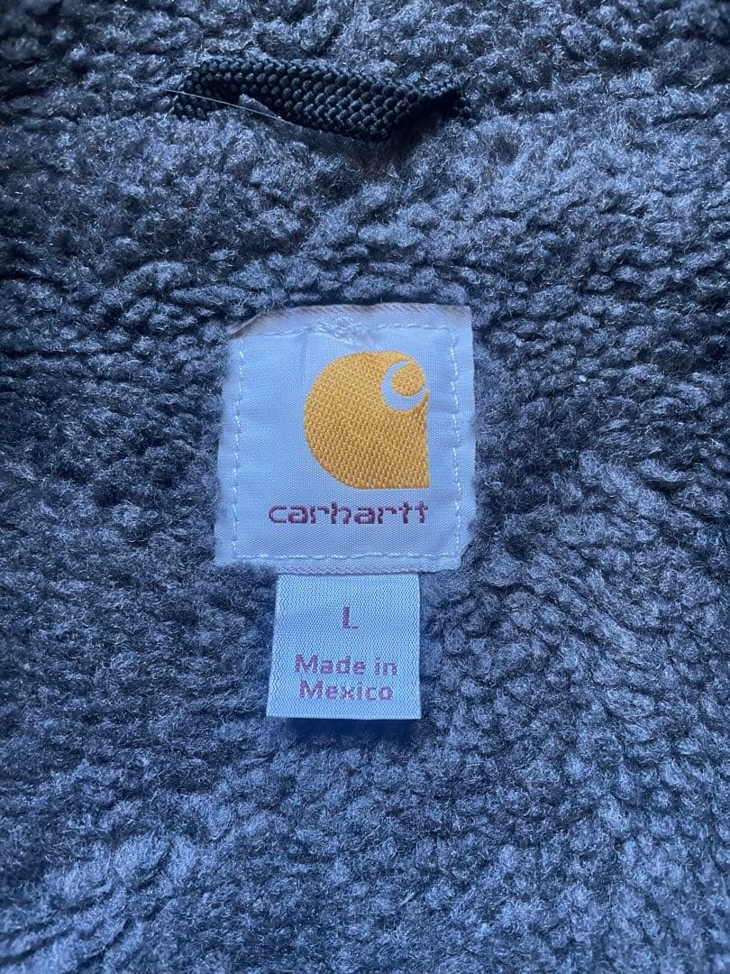 90s刺繍タグCarhartt duck vest