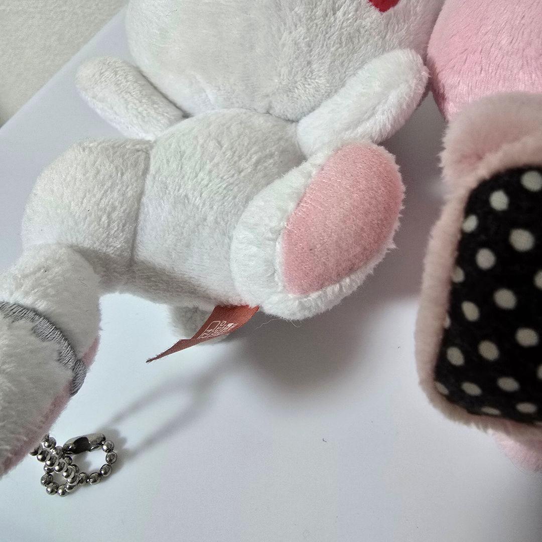 【匿名】チャックスGP 汎用うさぎマスコットぬいぐるみ まとめ売り ドットスター