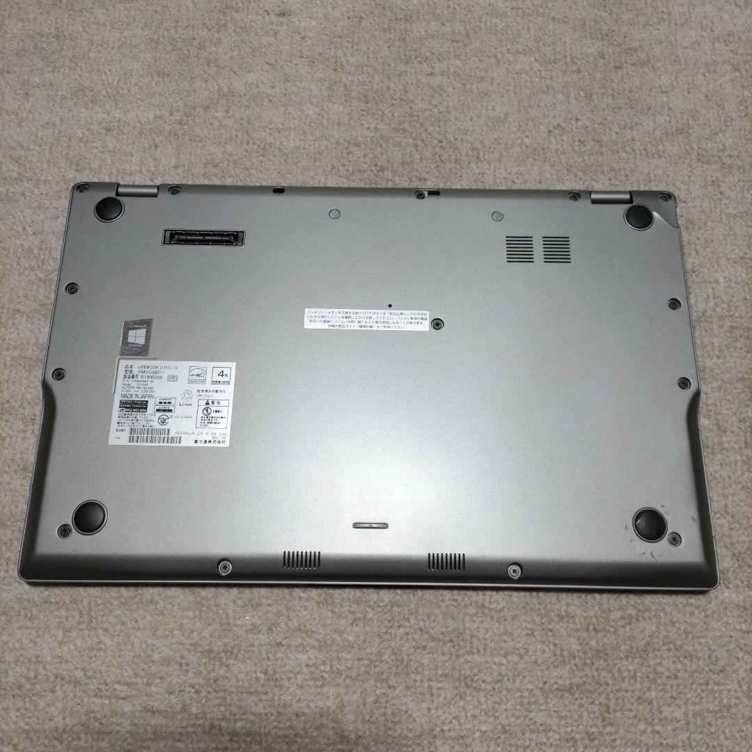 やや難あり 第11世代 富士通 LIFEBOOK U7511/G i5 NVMe