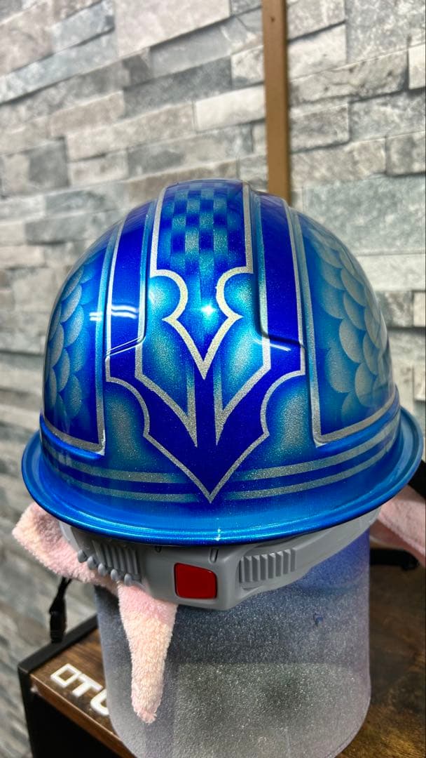 安全ヘルメット　作業ヘルメット　防災ヘルメット　カスタムペイント　デコトラ