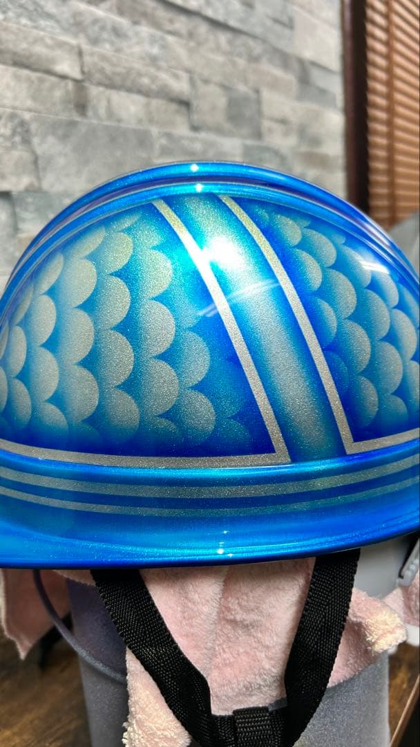 安全ヘルメット　作業ヘルメット　防災ヘルメット　カスタムペイント　デコトラ