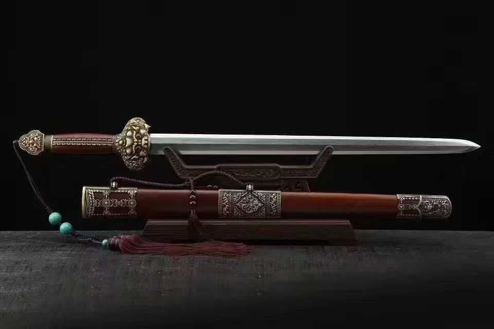 【永楽剣】古兵器 刀装具 日本刀　模造刀 居合刀 武士道 鑑賞用 美術刀 贈り物