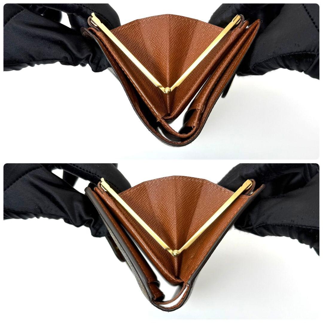 ルイヴィトン モノグラム ポルトモネ ビエ ヴィエノワ 財布 がま口 二つ折り