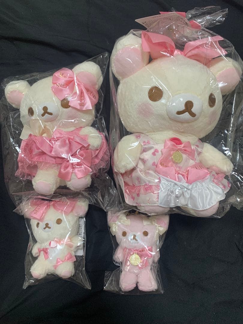 コリラックマぬいぐるみ4点セット　メゾンドフルールMDF