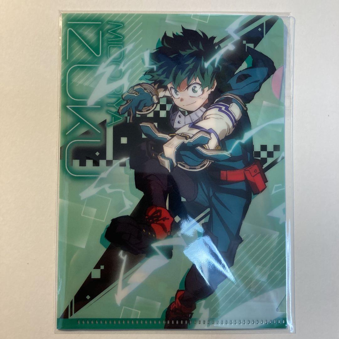 ヒロアカ　ミニクリアファイル2 緑谷出久　デク　場面写　僕のヒーローアカデミア