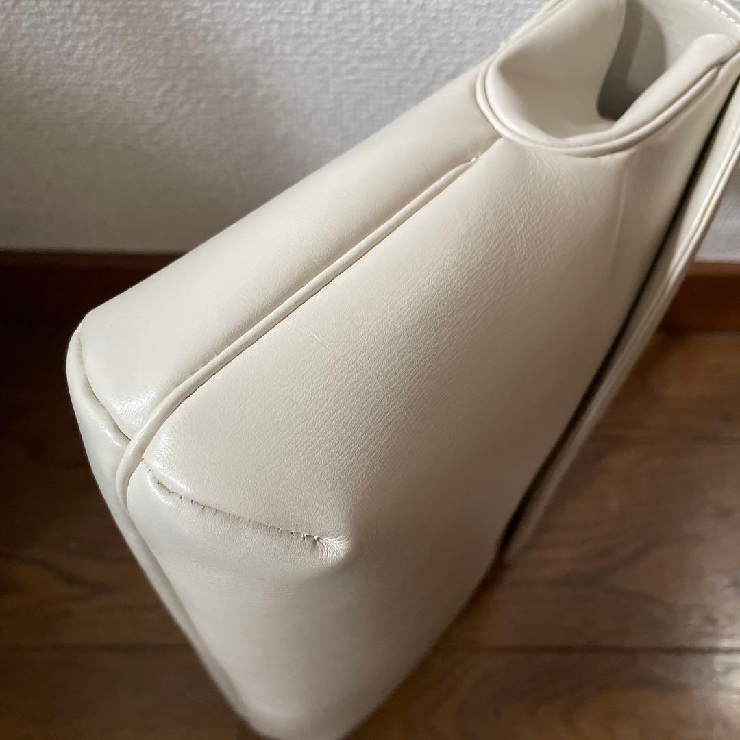 mai様　未使用　濱野　アイボリー　フォーマル　ハンドバッグ