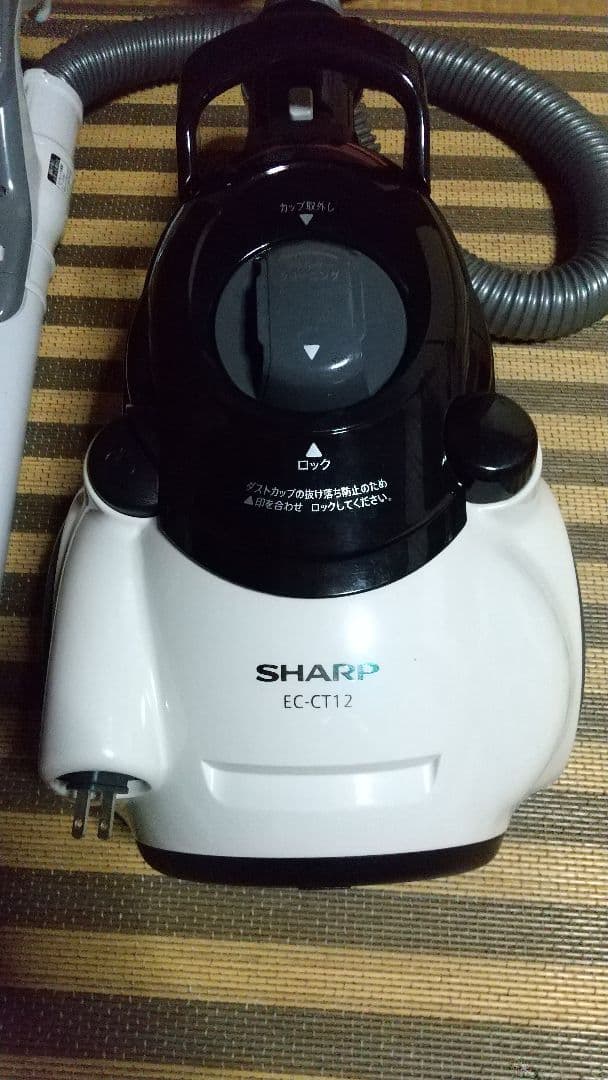 最終値下げ！美品　シャープ　19年製　サイクロン　掃除機　EC-CT12-C