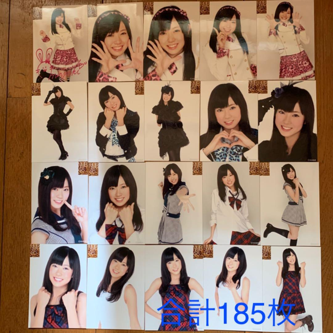 NMB48 渡辺美優紀 個別 生写真 185枚セット