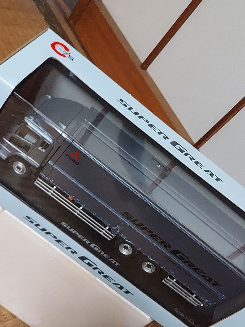 三菱ふそう75周年【非売品】　スーパーグレート　1/43ミニカー