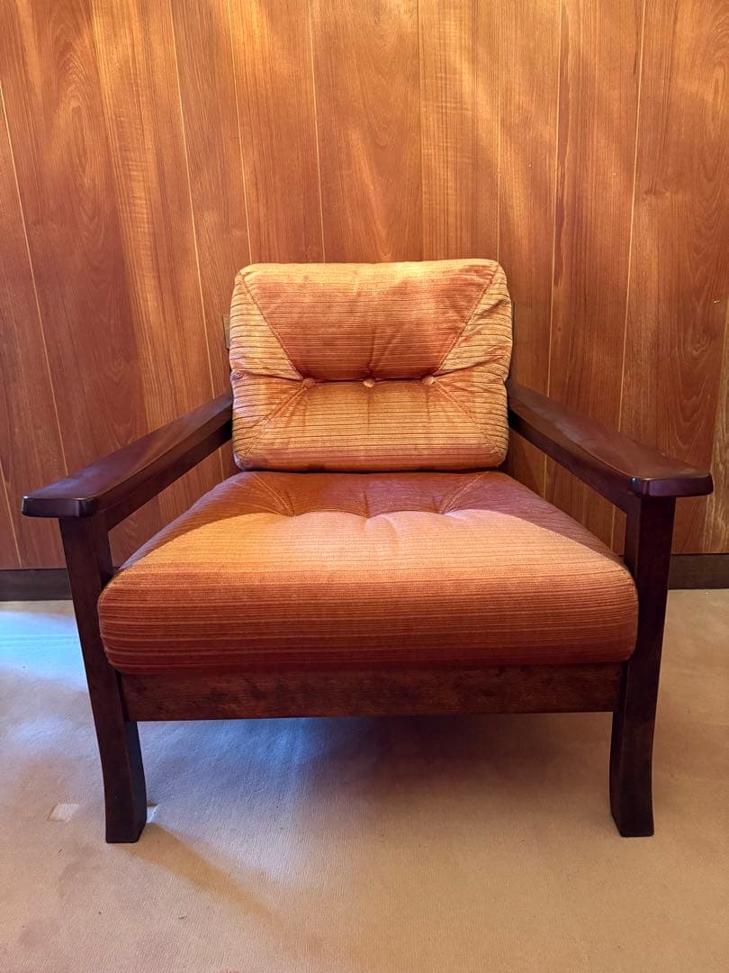 【O-2115】モリシゲ家具 応接セット 3人掛け 1人掛け センターテーブル