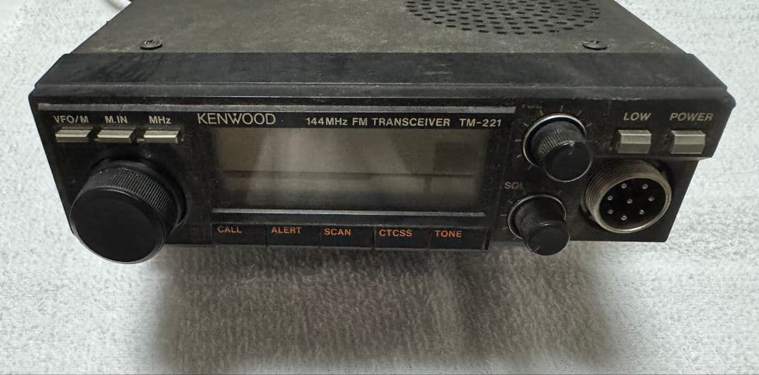 KENWOOD TM-221 144MHz FMトランシーバーセット