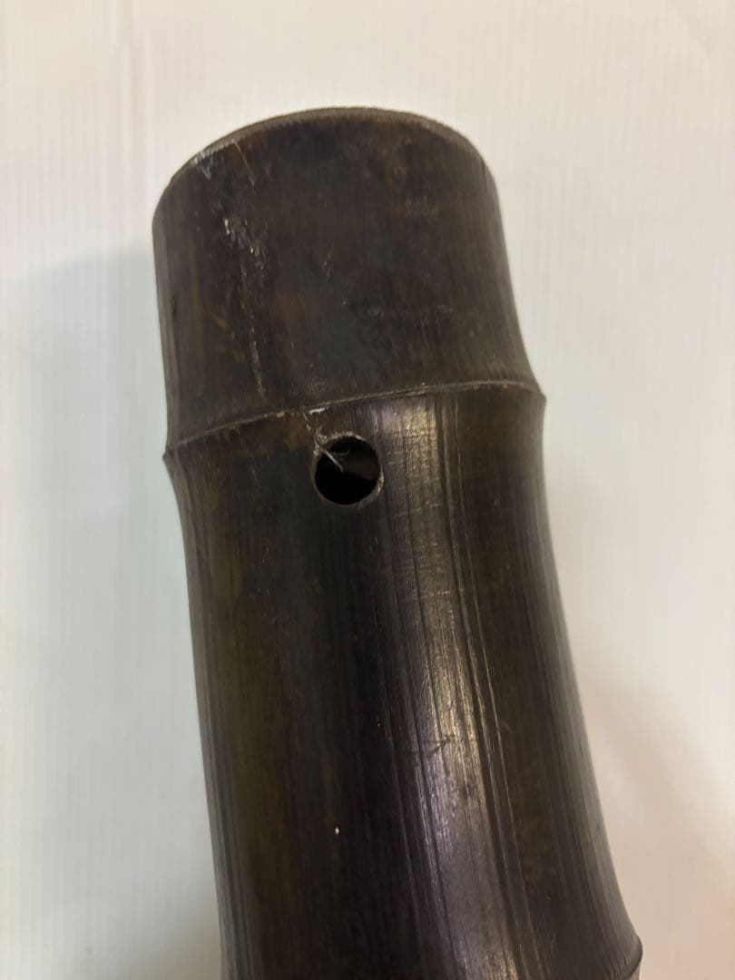 自在鉤　木彫り　鯛　囲炉裏　工芸品　古道具　古美術