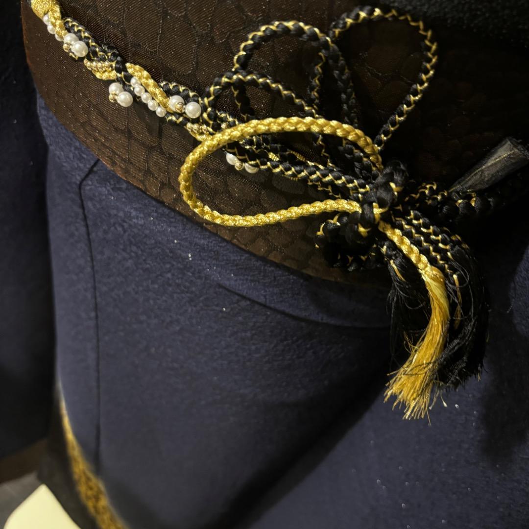 美品　銀通し　ヒョウ柄　金彩　絞り　逸品　振袖　フルセット 振り袖