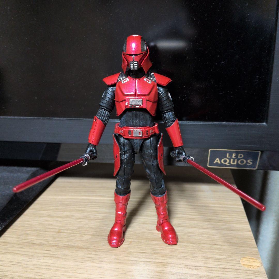 スターウォーズ　６インチ　カスタム　スターキラーレッド