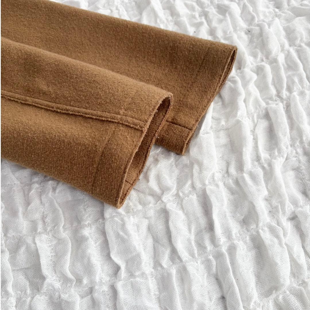 【1度着用のみ美品 23区 リンクスミドルジャージーチェスターコート 近年モデル