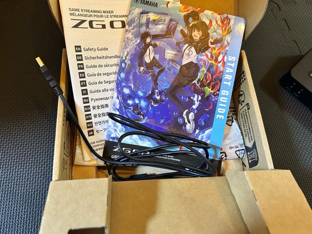 YAMAHA 配信用オーディオミキサー ゲームストリーミングミキサー ZG02