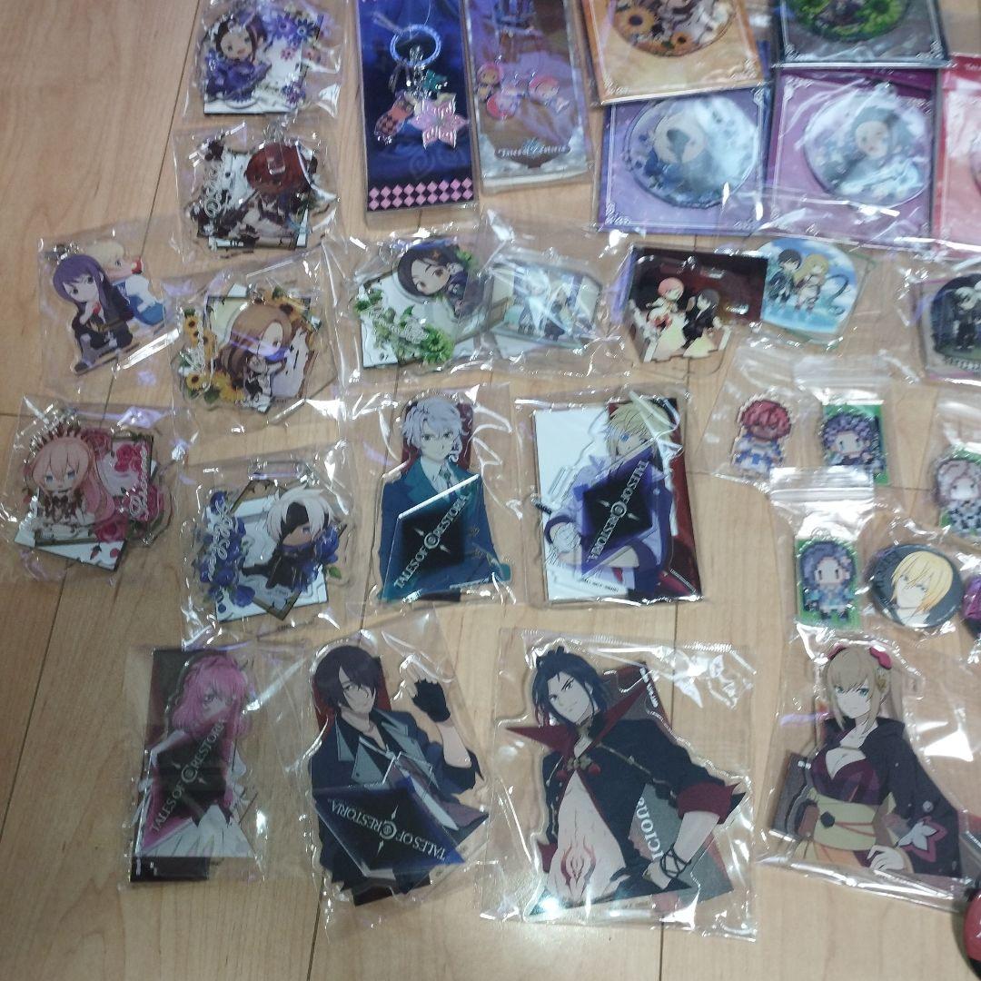 大量　73点　テイルズ　グッズ　まとめ売り　缶バッジ　アクリル