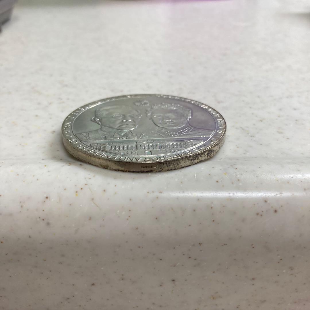 昭和天皇皇后両陛下御訪英記念銀メダル✳︎925/1000スターリングシルバー