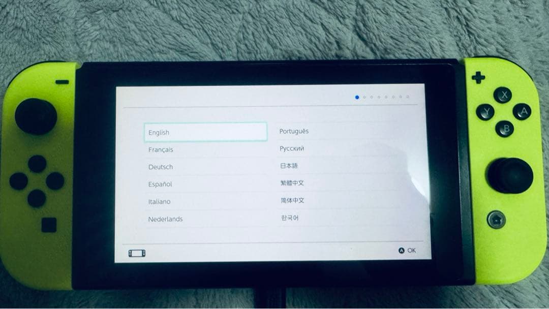 Switch 本体とJoy-Conのみ