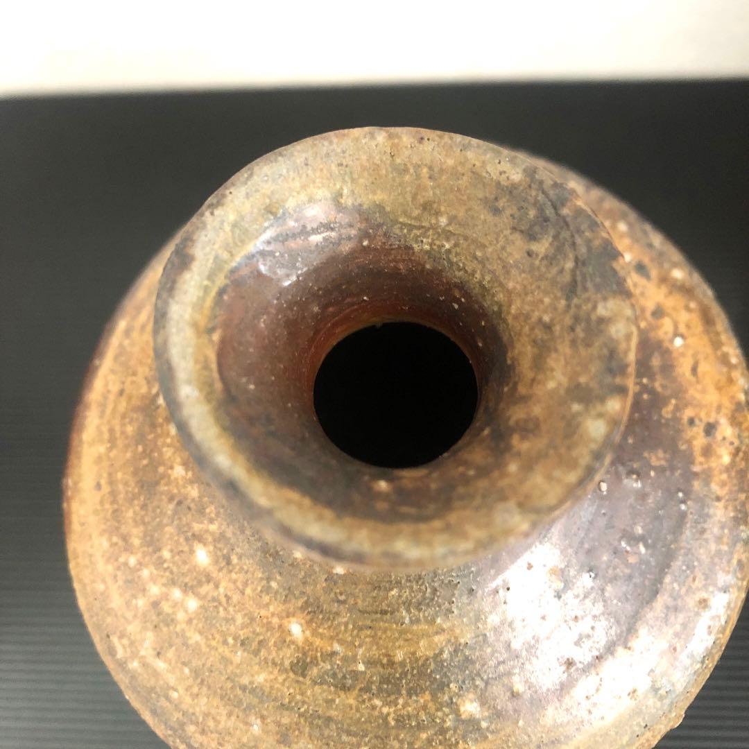 備前焼　小西陶蔵　徳利　一輪挿　箱　骨董　アンティーク　華道