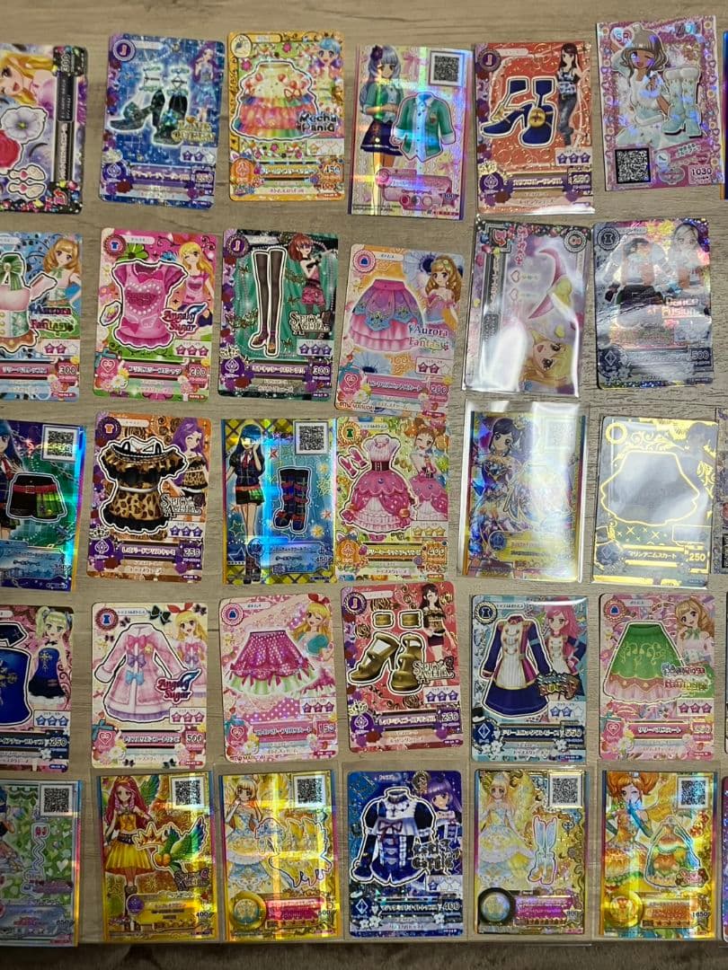 アイカツカードセット ホログラム加工