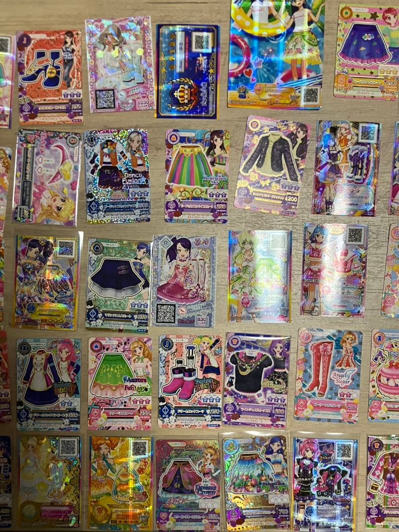 アイカツカードセット ホログラム加工