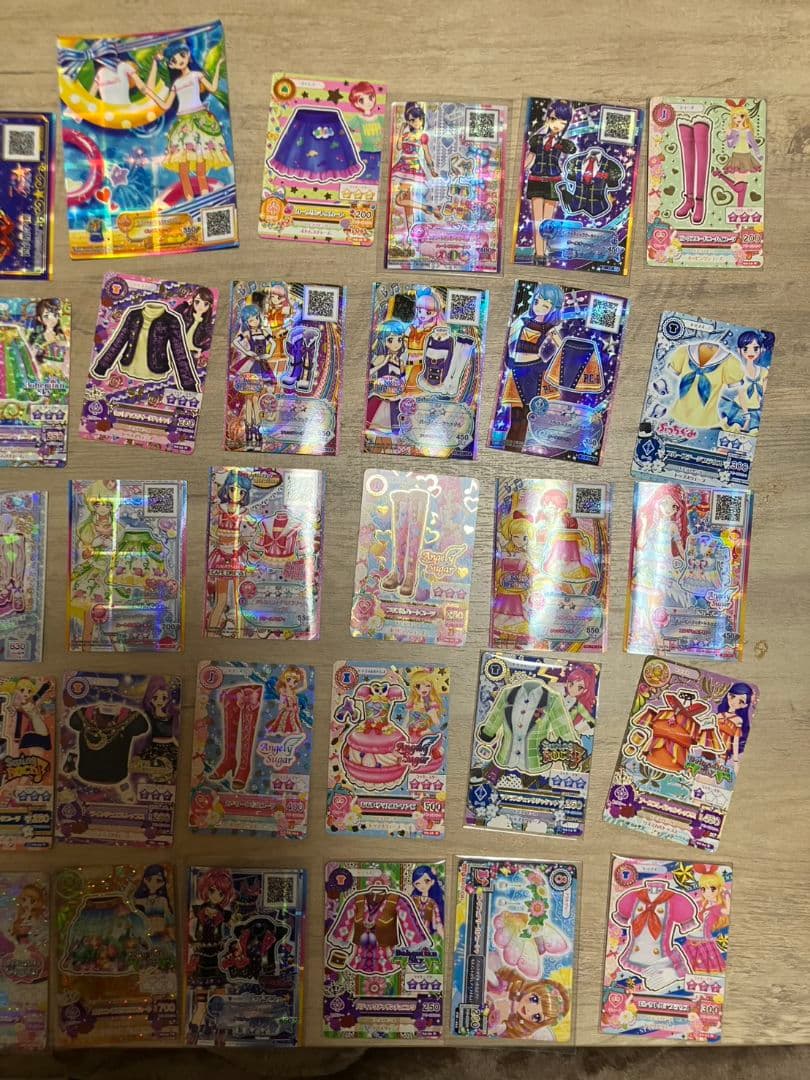 アイカツカードセット ホログラム加工