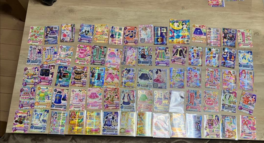 アイカツカードセット ホログラム加工