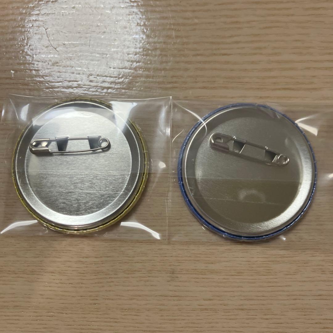 けいおん！　10周年　10th 缶バッジ　田井中律　秋山澪　セット　N