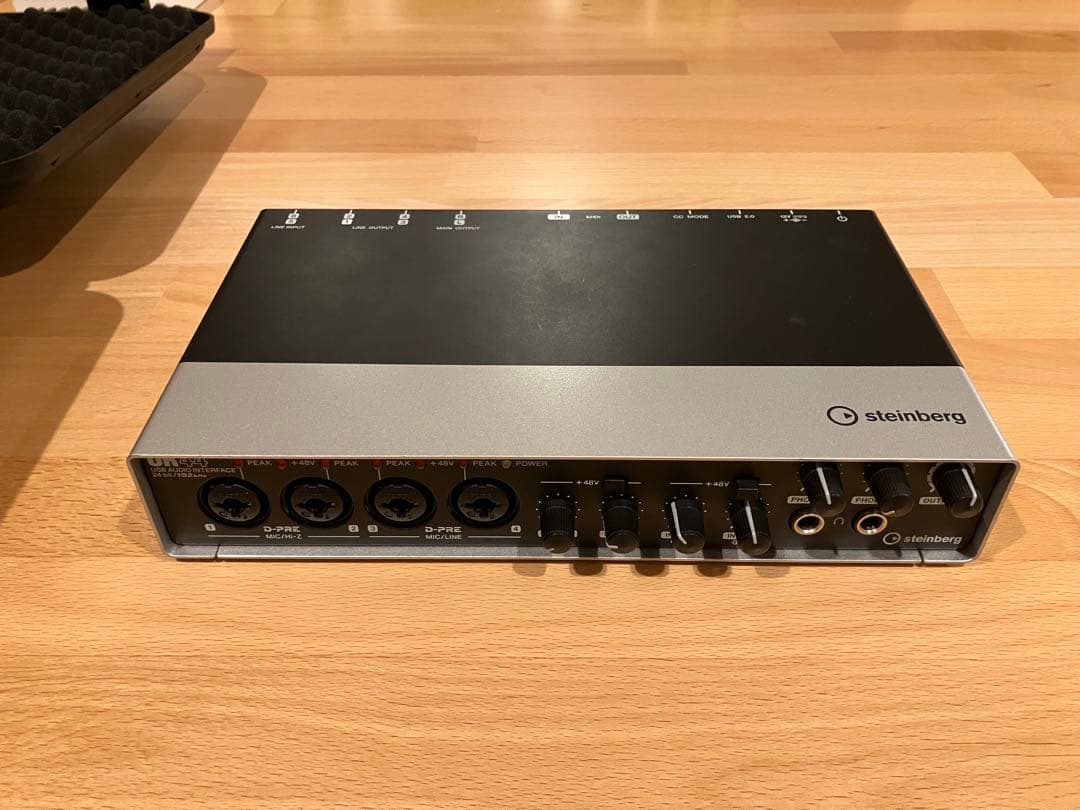 Steinberg UR44 オーディオインターフェイス ケース付き