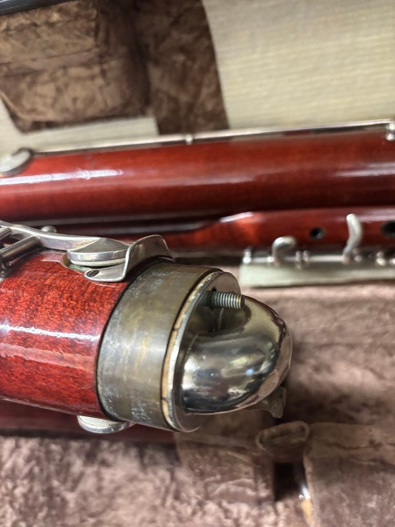 モースマン ファゴット U字管ネジひとつなしケース付き