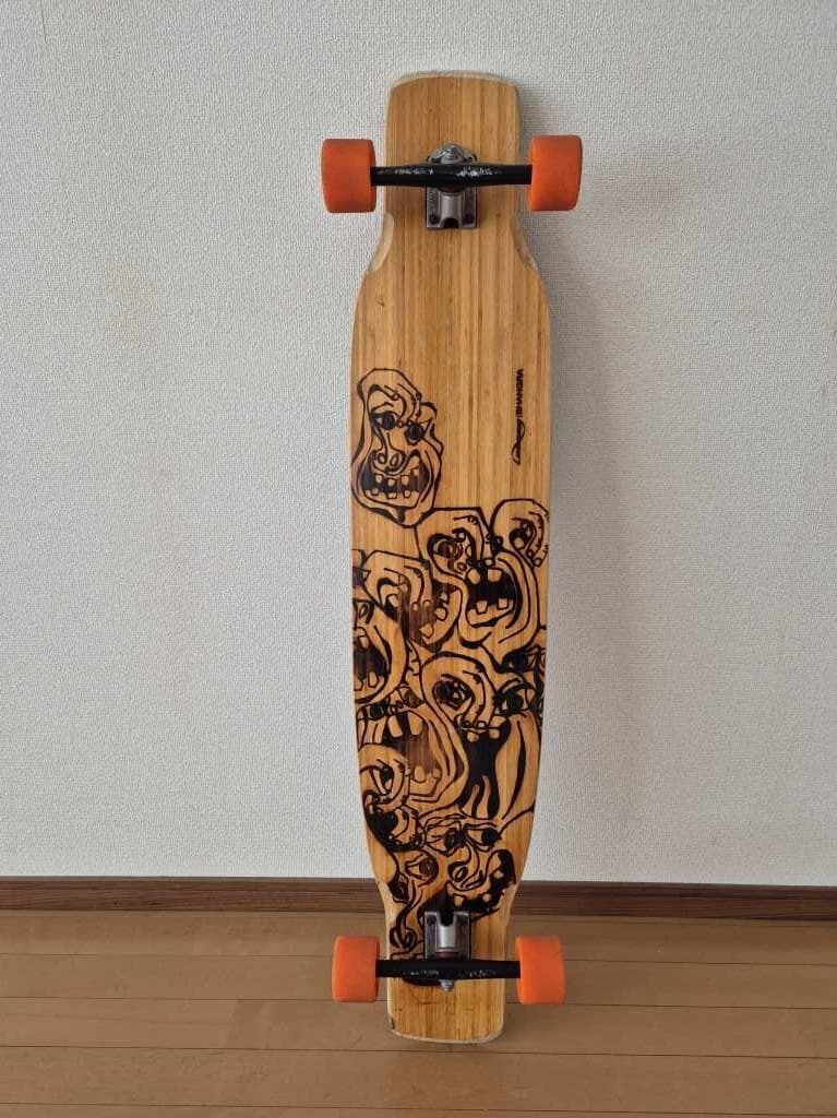 ★● ロングスケートボード LOADED バングラ 中古 ●★