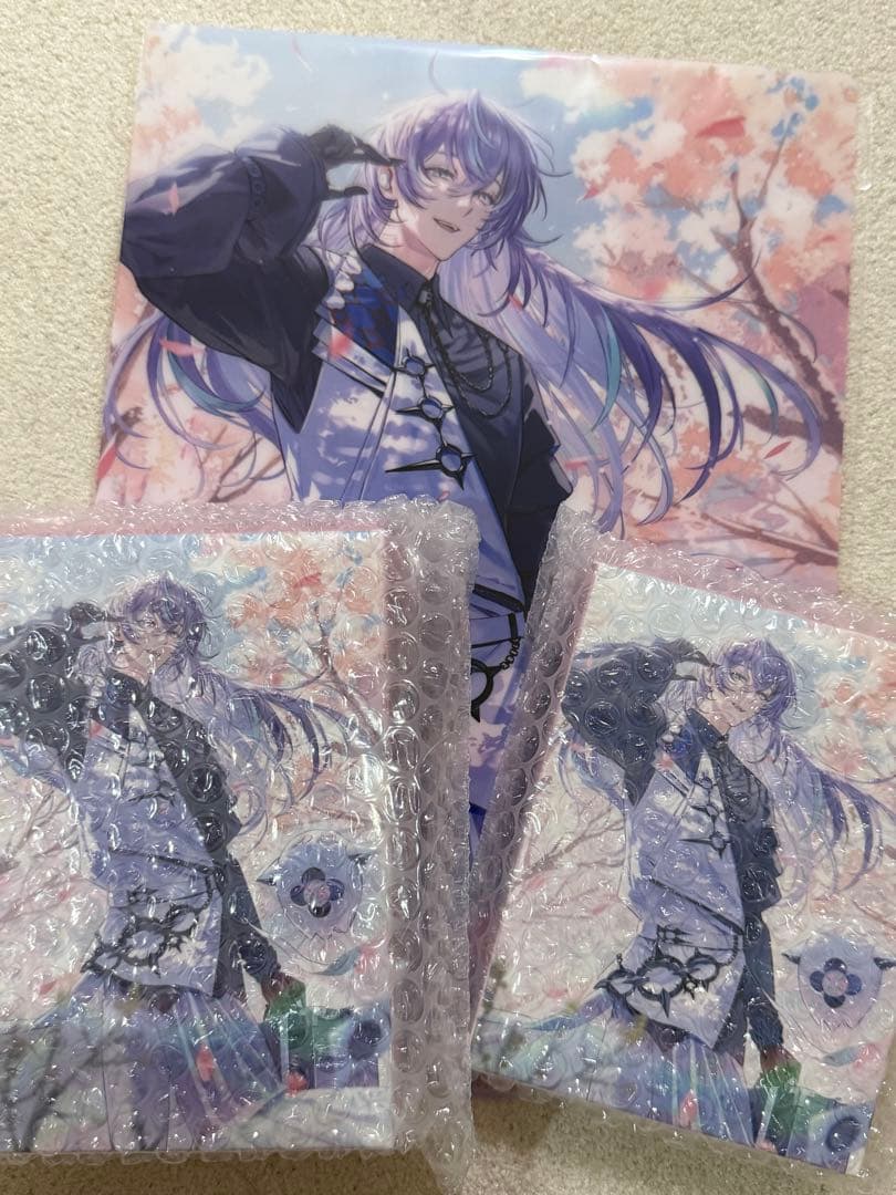 星導ショウ イヤホン 充電器 クリアファイル セット