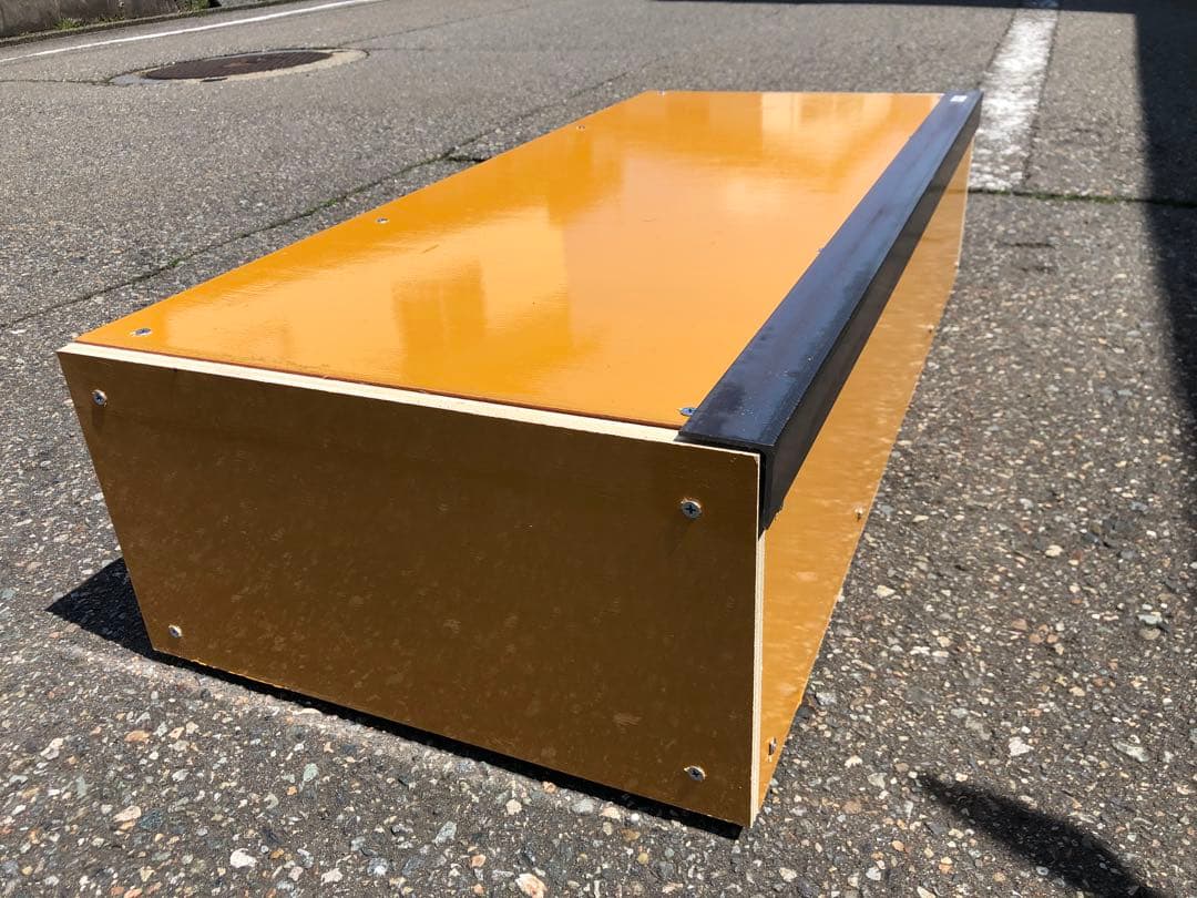 【在庫一個】スケボーセクション　カーブボックス　スケートボードパークマニュアル台