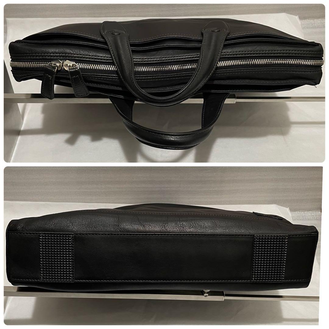 希少✨ ポーター タウゼン ビジネスバッグ 2way オールレザー 黒 本革