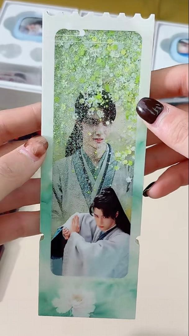 超大 王一博 肖戦 デザイン　流砂アクリル　チケット❣️9点確認用❣️1218