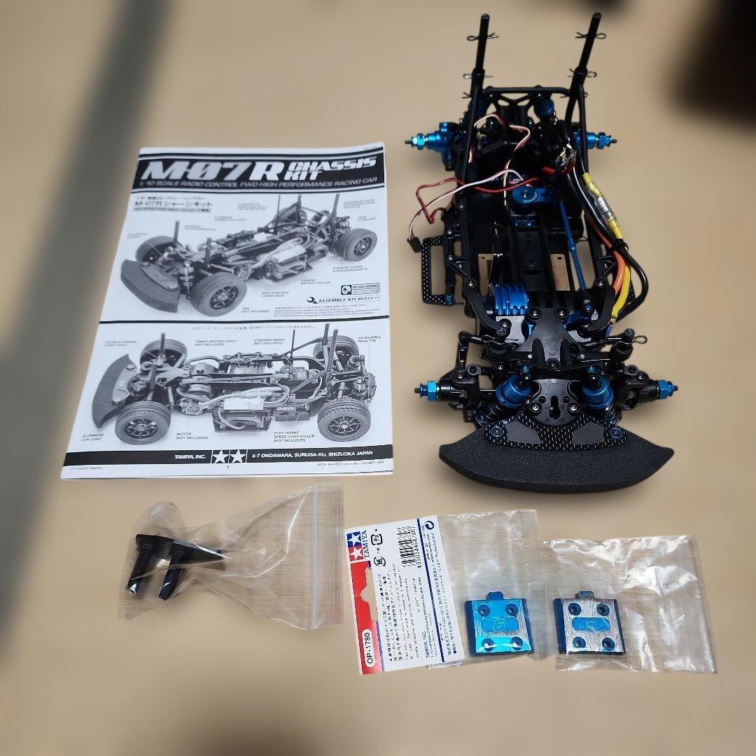 タミヤ　M07Rほぼフルオプ　サーボ、04SRアンプ付き