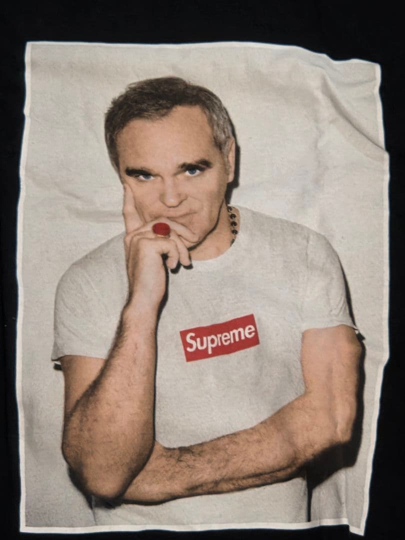 supreme フォトTシャツ morrissey モリッシー Lサイズ